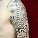 Tattoos - Polynesian with waves - 47900
